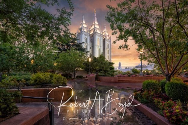 Picture of Salt Lake Temple A Covenant People