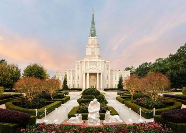 Picture of Houston Temple Nativity