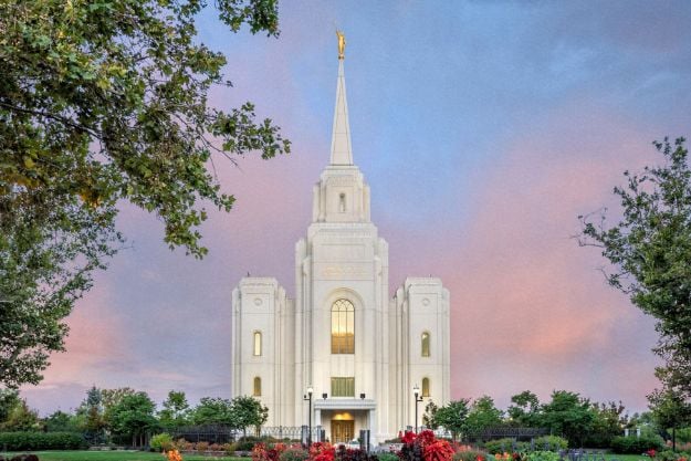 Picture of Brigham City Temple - A House of Peace