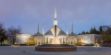 Picture of Chicago Temple Calm Evening